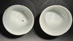 Pair of Blue and White Landscape Teacups