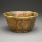 Song-Yuan Dynasty Jade Ritual Offering Bowl with Cloud-Thunder and Auspicious Beast Motifs