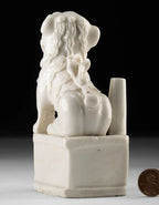 Kangxi Period Dehua White Porcelain Lion Incense Holder